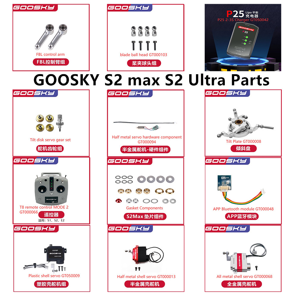 Rc Helicopter Bag - Goosky s2 max s2 ultra rc