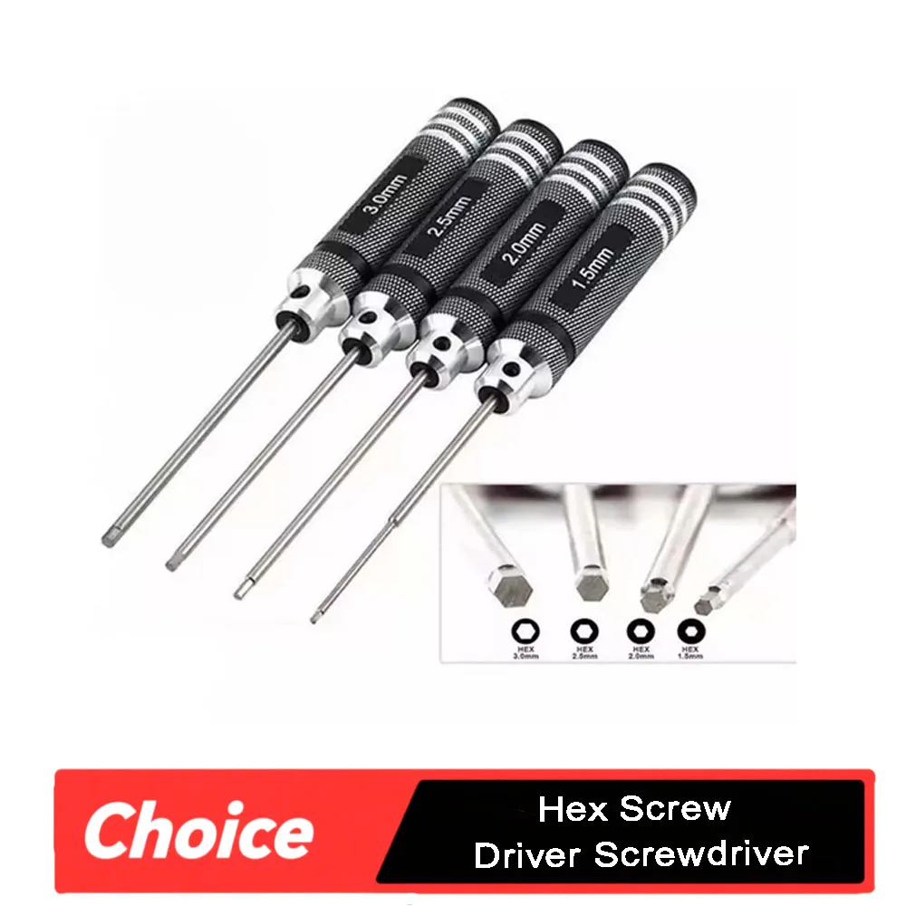 Rc Helicopter Tool Kit - Conjunto de chaves hexagonais 1,5/2,0/2,5/3,0 mm